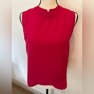 🎄Piaf Sleeveless Dress Top Cami Button  Neck Closure SZ M